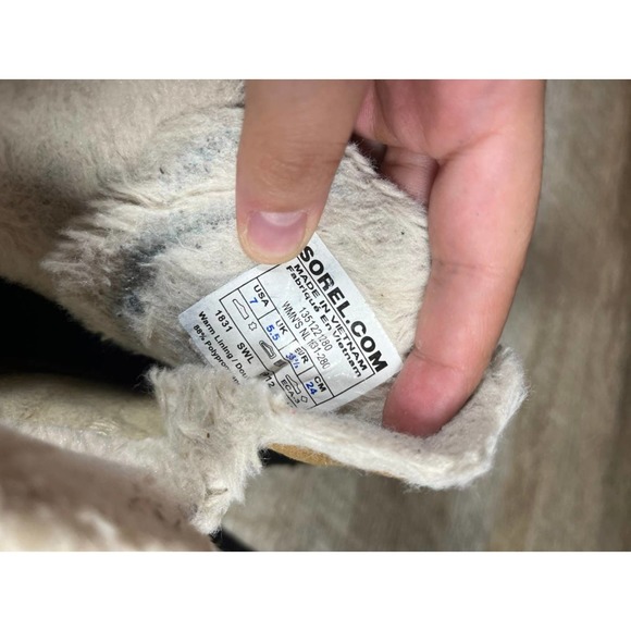 Sorel Tivoli Waterproof Tan Winter Boots Womens size 7 - Picture 7 of 7